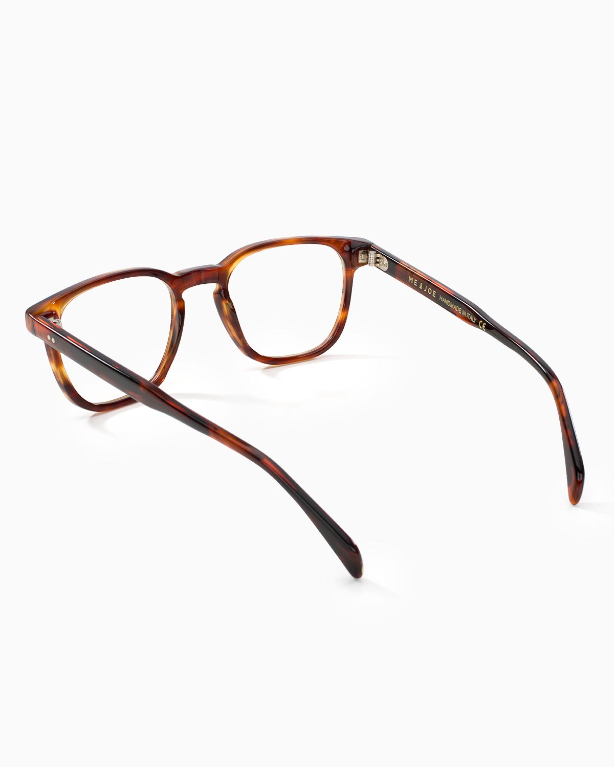 ME & JOE Savio tortoise optical glasses -rear three-quarter view