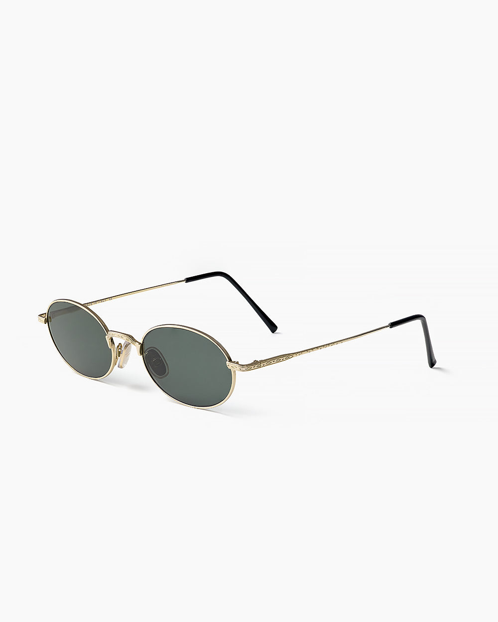 ME & JOE Soma gold sunglasses – three-quarter view