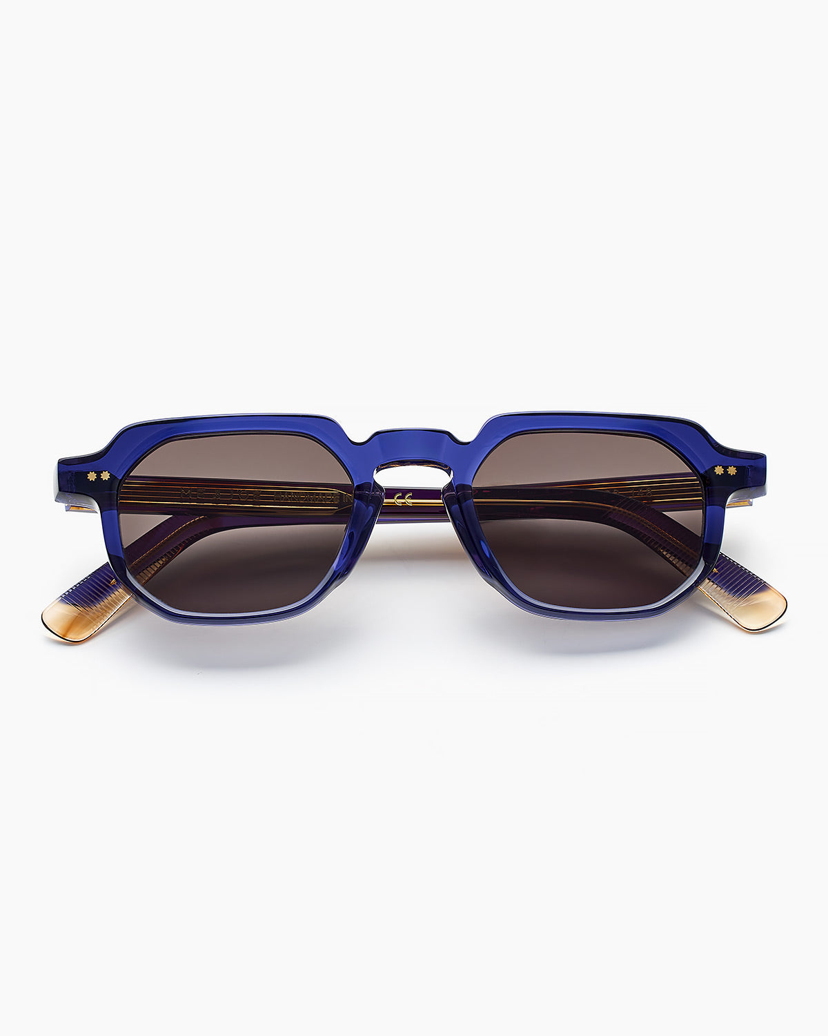 ME & JOE Kubik blue sunglasses – front view