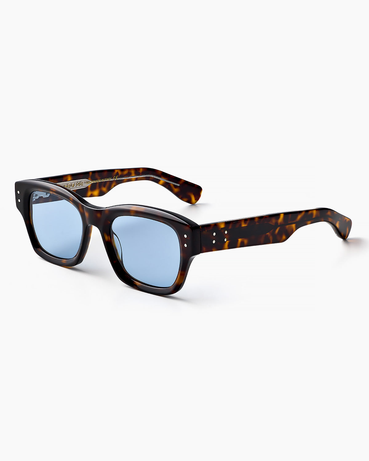 ME & JOE Nolan tortoise sunglasses – three quarter view