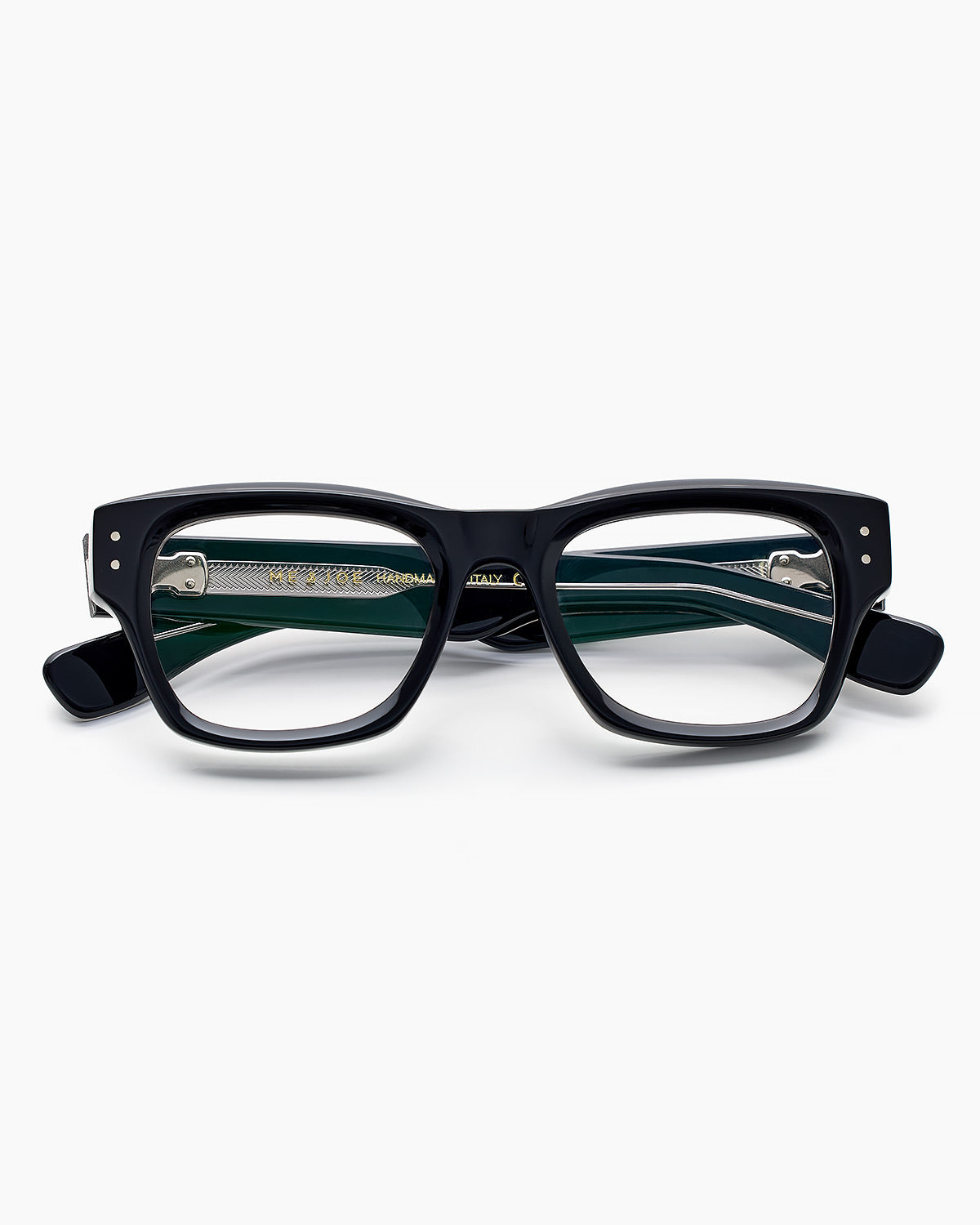 ME & JOE Nolan black optical glasses – front view