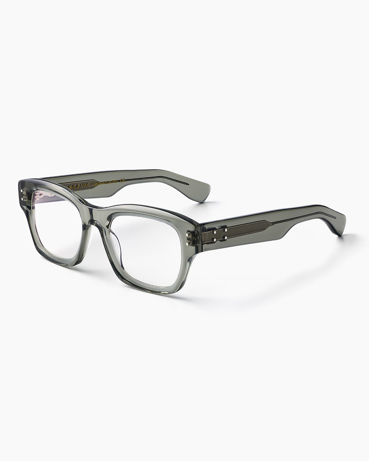 ME & JOE Nolan tortoise optical glasses – three-quarter view