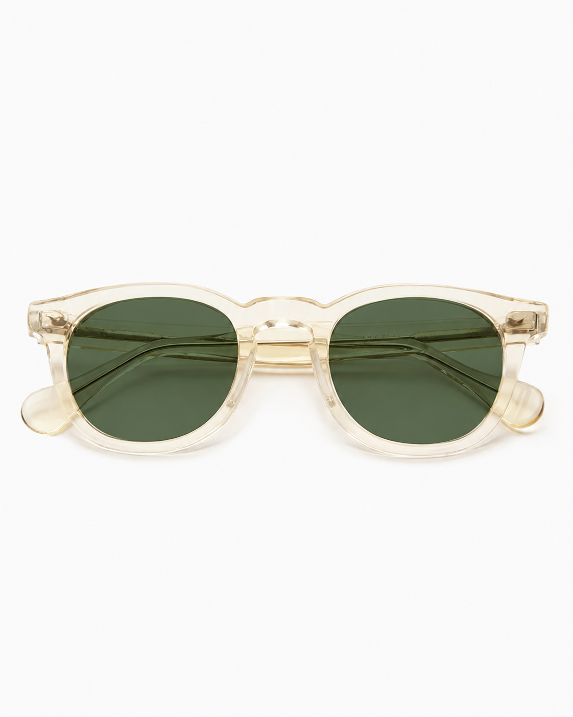 ME & JOE legend champagne sunglasses – front view