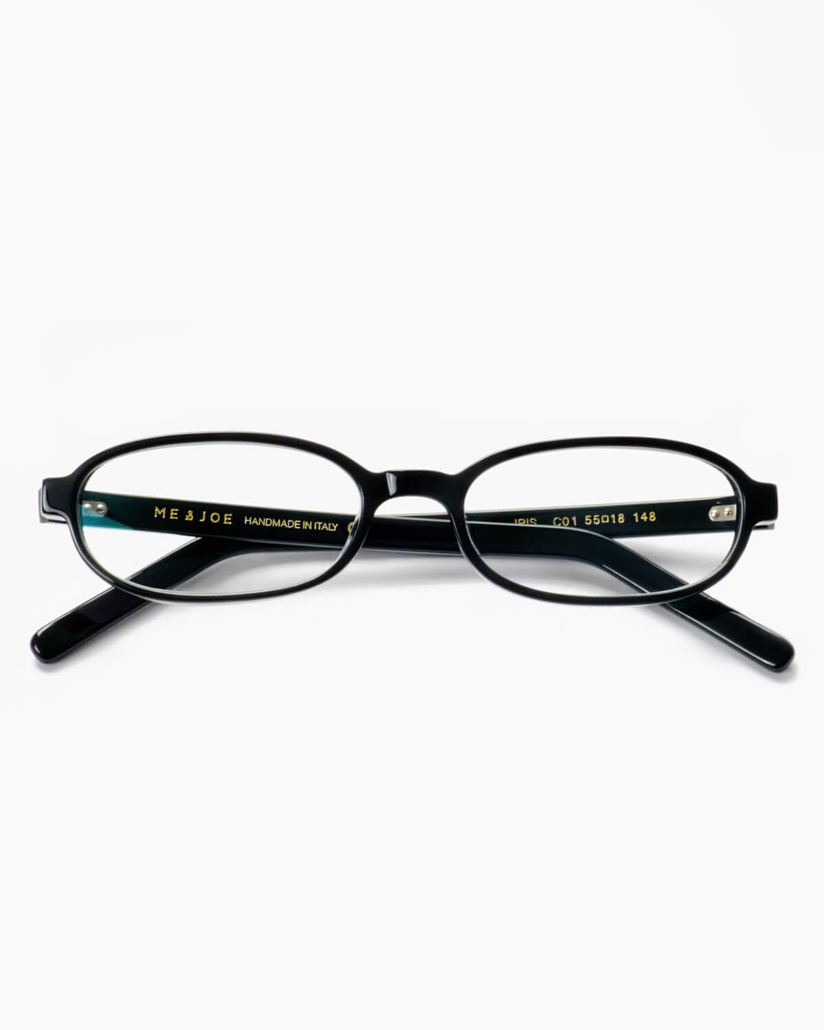 ME & JOE Iris black optical glasses – front view