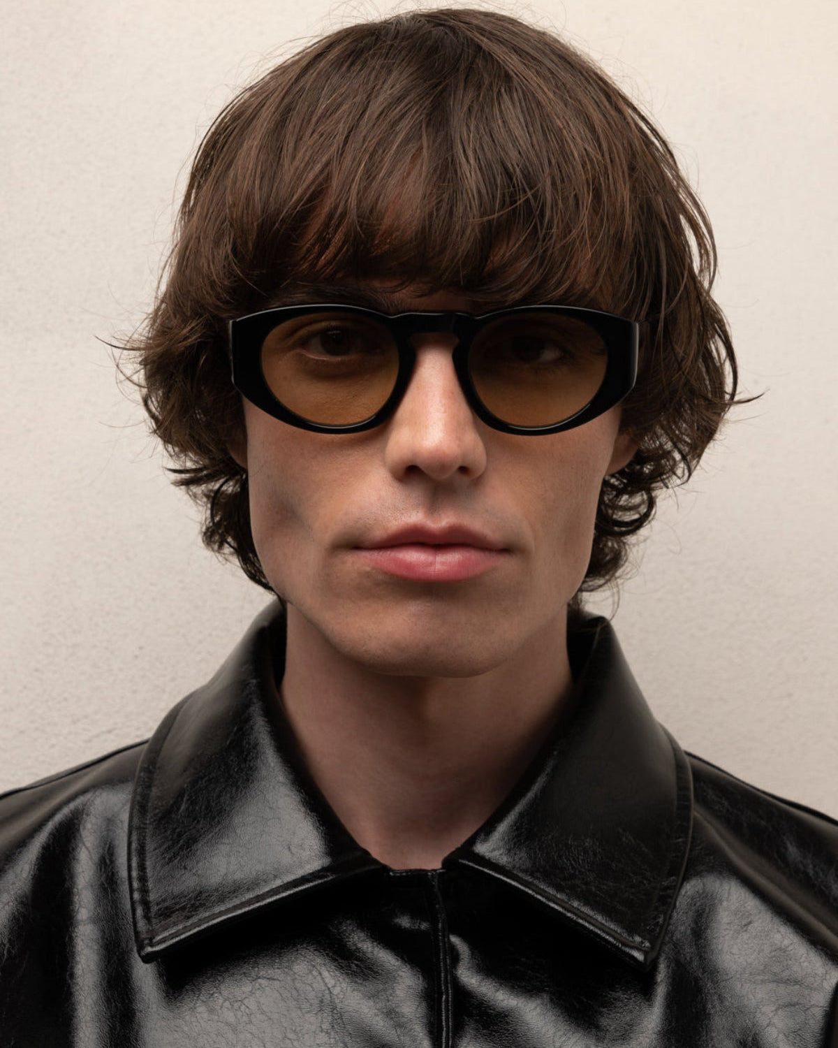 SUNGLASSES-MEN-UNISEX-CUSTOMLENSES-SAND-ONASSIS-BLACK-FRONT |BLACK CUSTOM LENSES-SAND