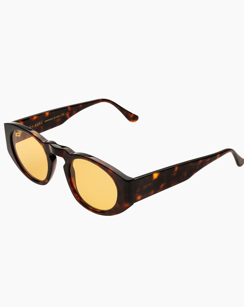 SUNGLASSES-UNISEX-ONASSIS-TORTOISE-CUSTOM-COLOR-YELLOW-SIDE