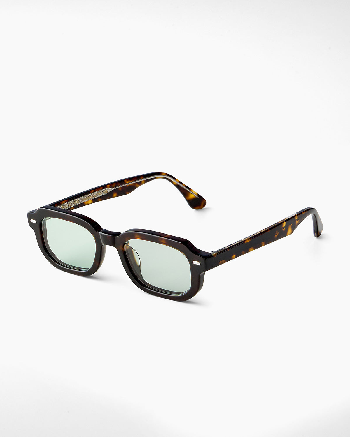 SUNGLASSES-WOMEN-MEN-UNISEX-DRAKE-TORTOISE-CUSTOMLENSES-AVOCADO-SIDE |TORTOISE CUSTOM LENSES-AVOCADO