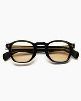 SUNGLASSES-WOMEN-MEN-UNISEX-FAUSTO-BLACK-YELLOW-FRONT