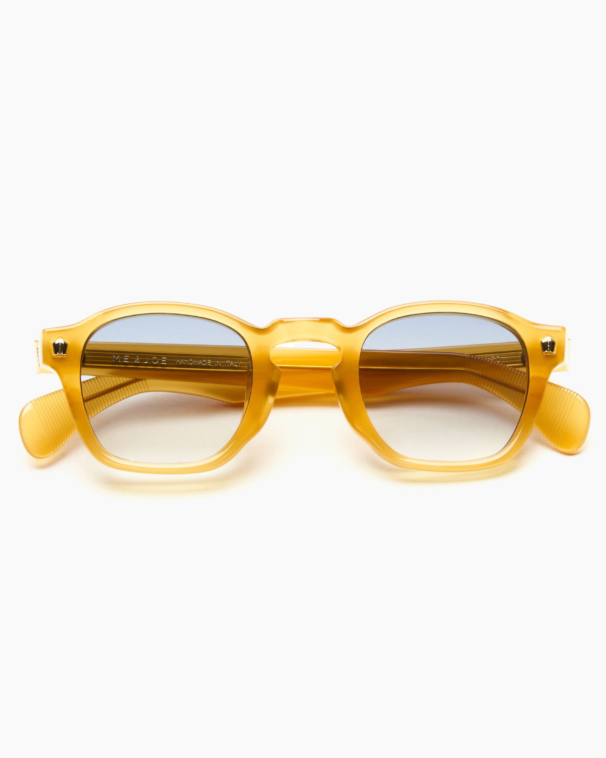 SUNGLASSES-WOMEN-MEN-UNISEX-FAUSTO-HONEY-FRONT |HONEY