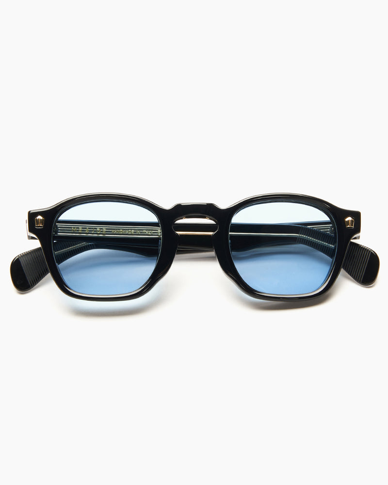 SUNGLASSES-WOMEN-MEN-UNISEX-FAUSTO-STUDIO-BLACK-BLUE-FRONT