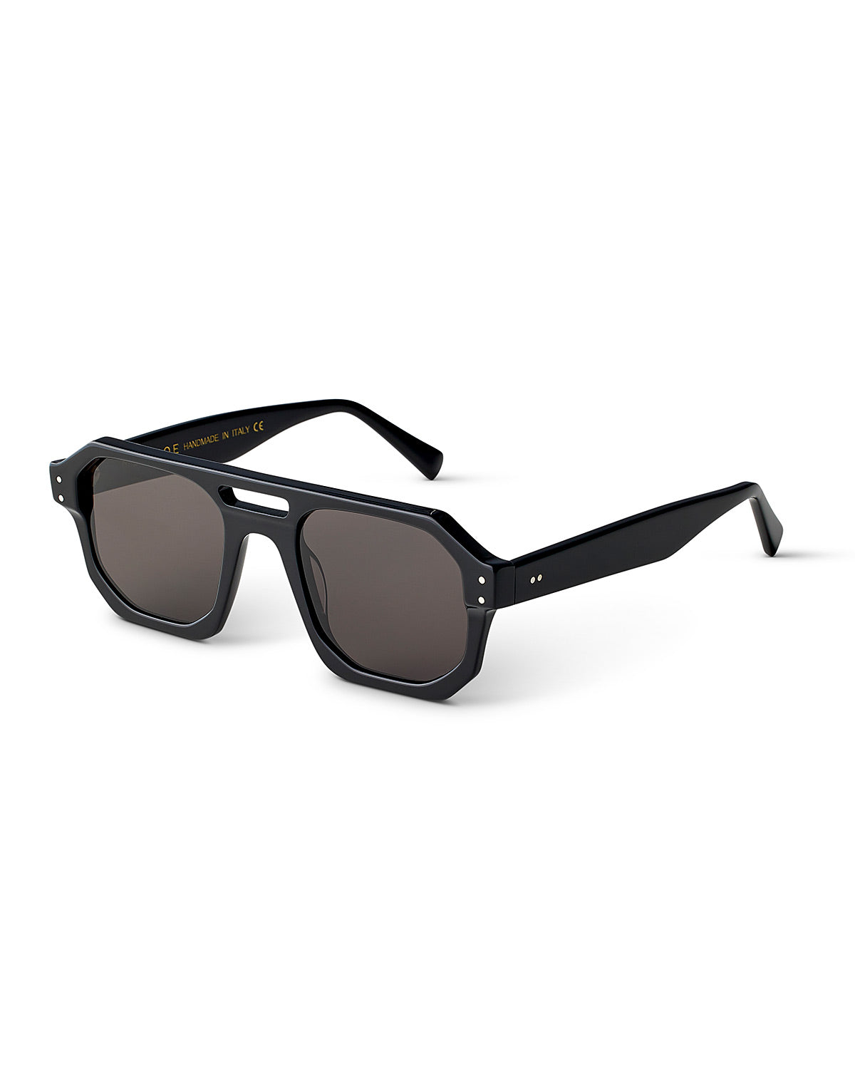 SUNGLASSES-WOMEN-MEN-UNISEX-RUSSEL-BLACK-SIDE |BLACK