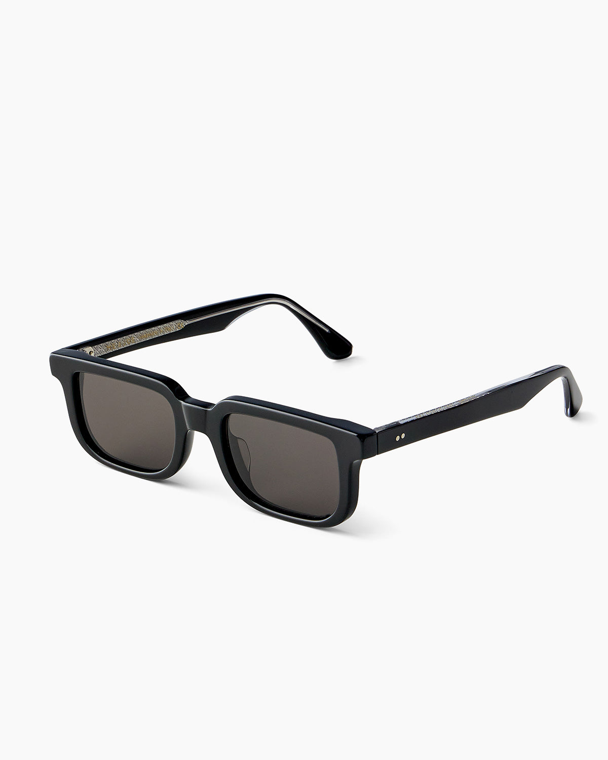 SUNGLASSES-WOMEN-MEN-UNISEX-WALKER-BLACK-SIDE |BLACK