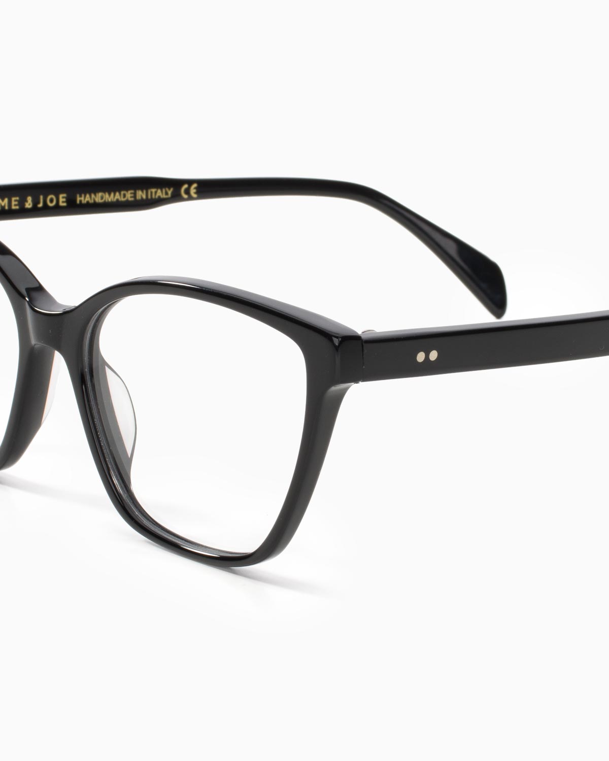 ME & JOE Amelie black optical glasses -frame detail