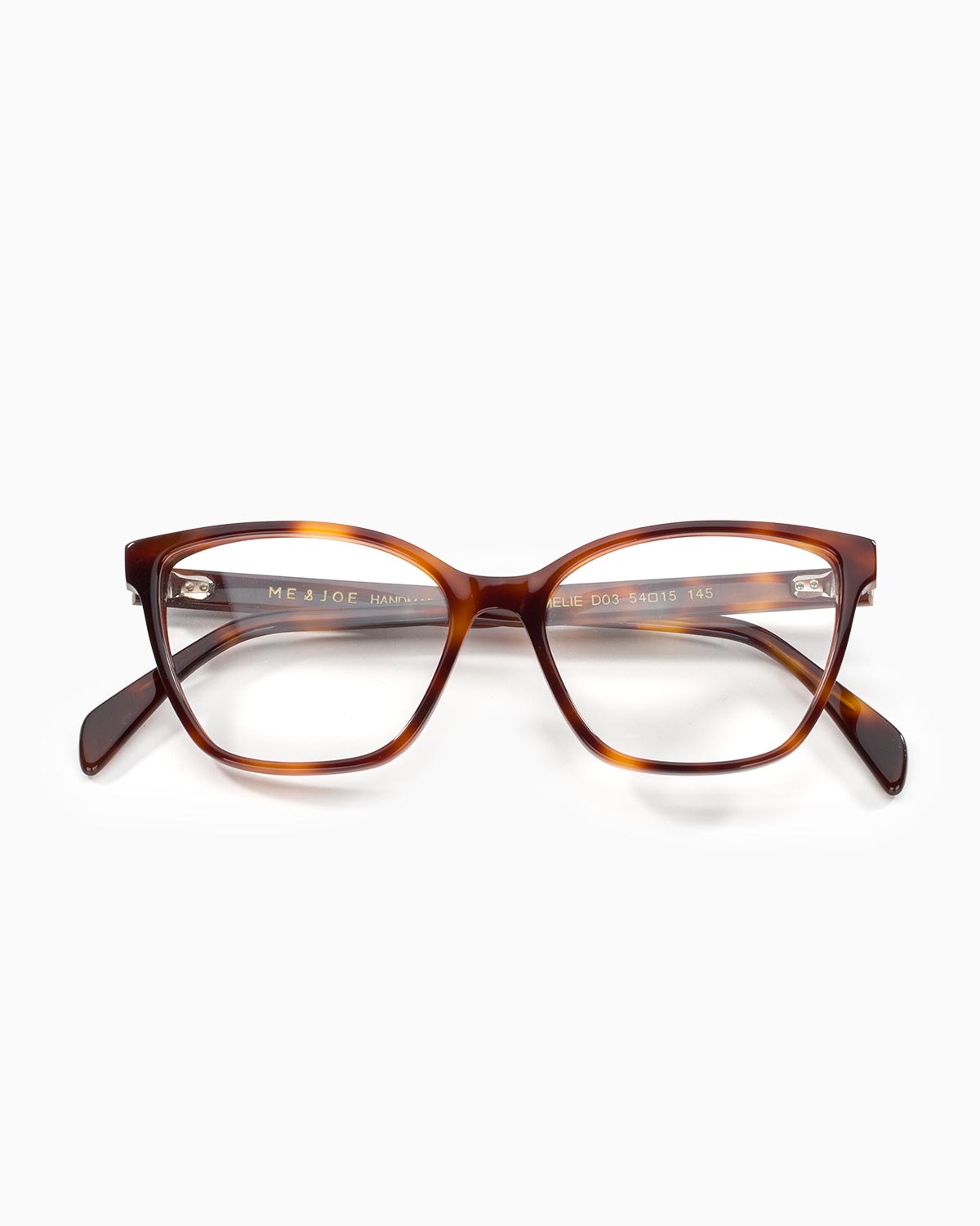ME & JOE Amelie tortoise optical glasses -front view