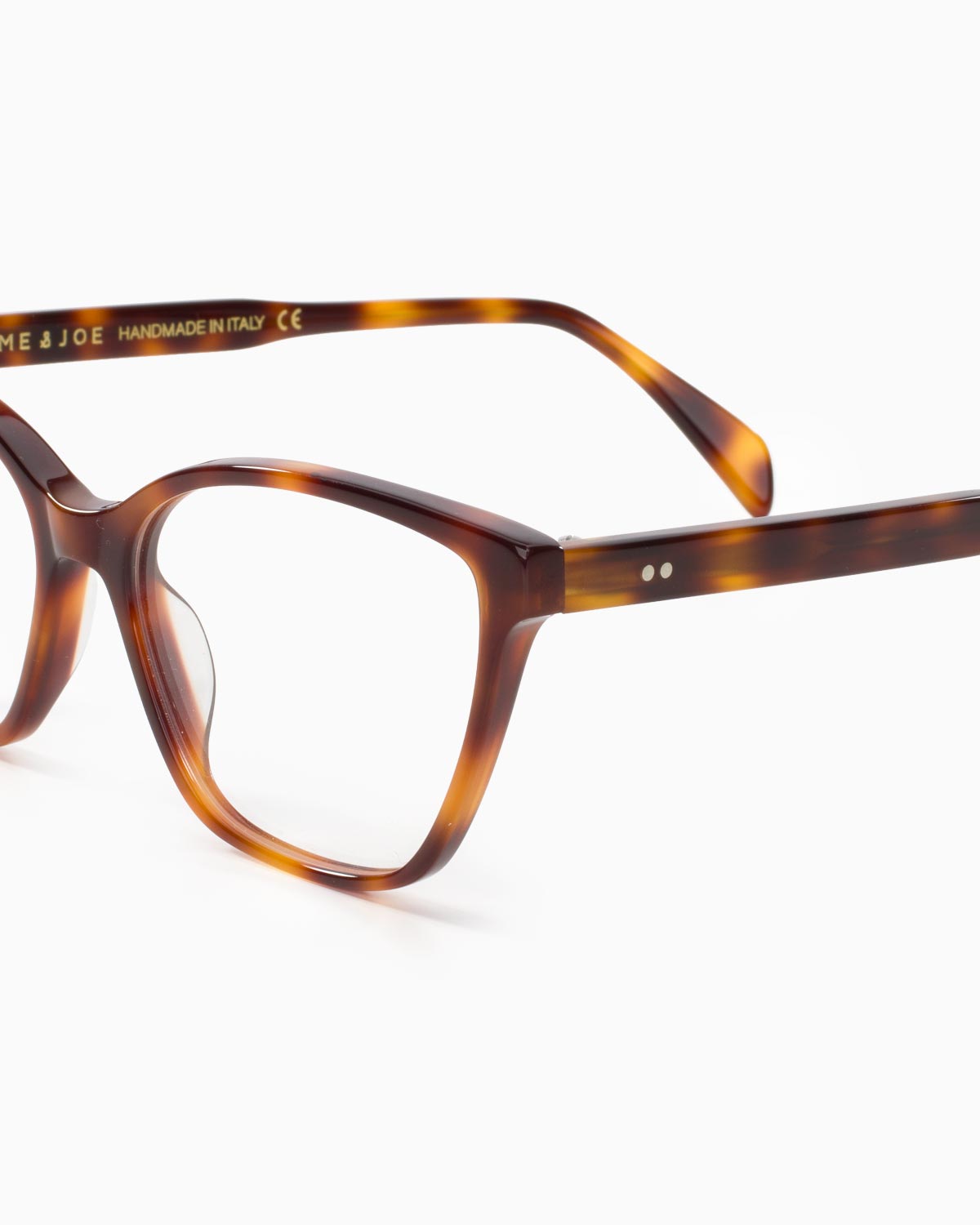 ME & JOE Amelie tortoise  optical glasses -frame detail