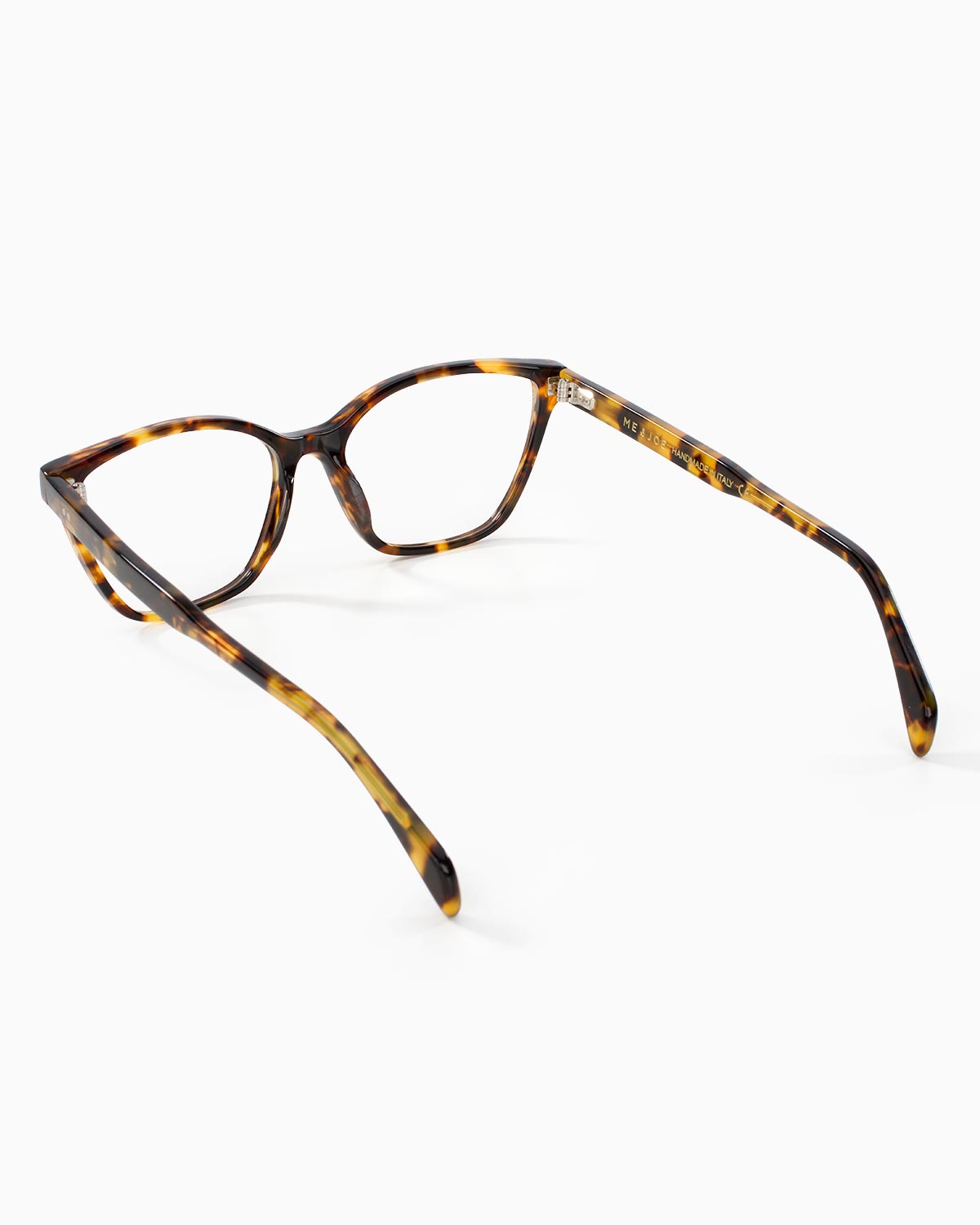 ME & JOE Amelie spiced tortoise optical glasses -rear three-quarter view