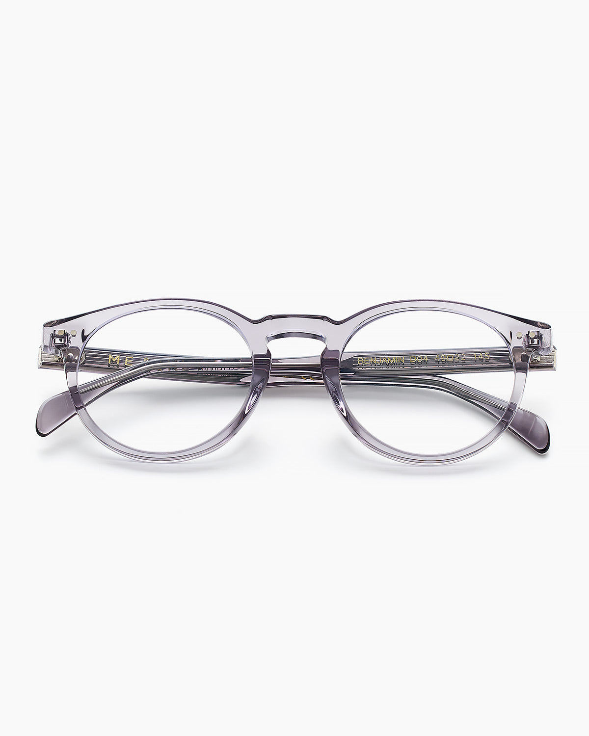 ME & JOE Benjamin grey optical glasses – front view