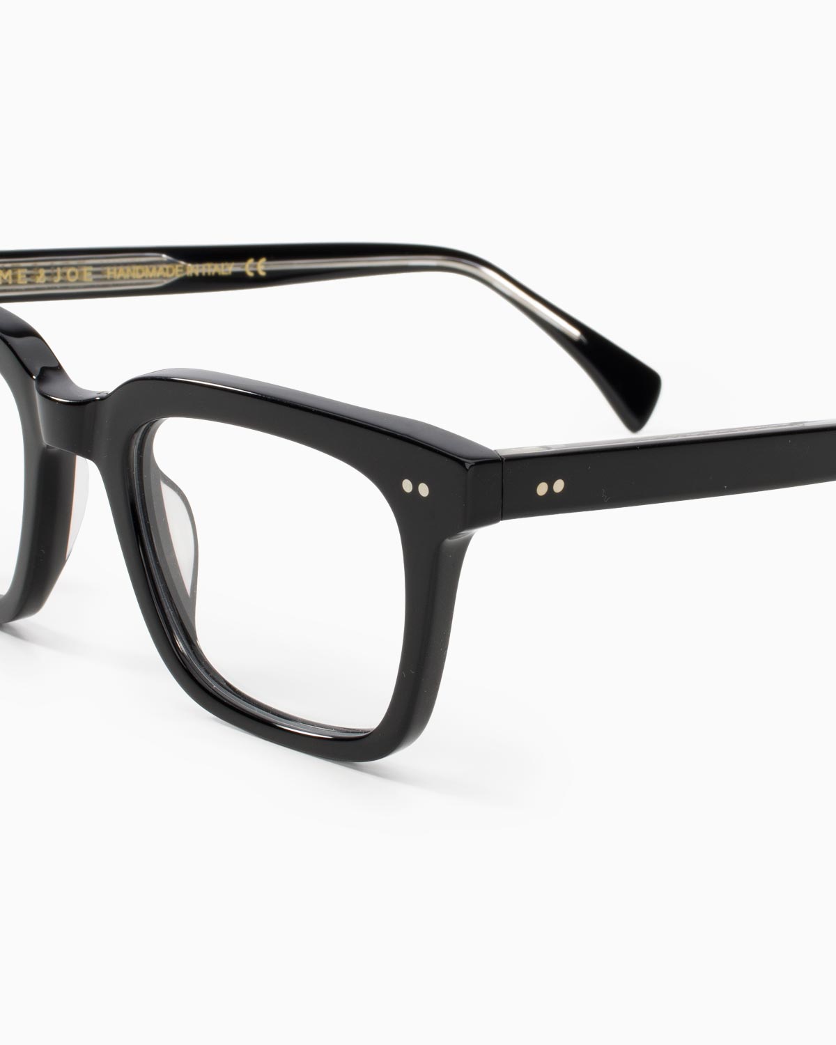 ME & JOE Blair black optical glasses -frame detail