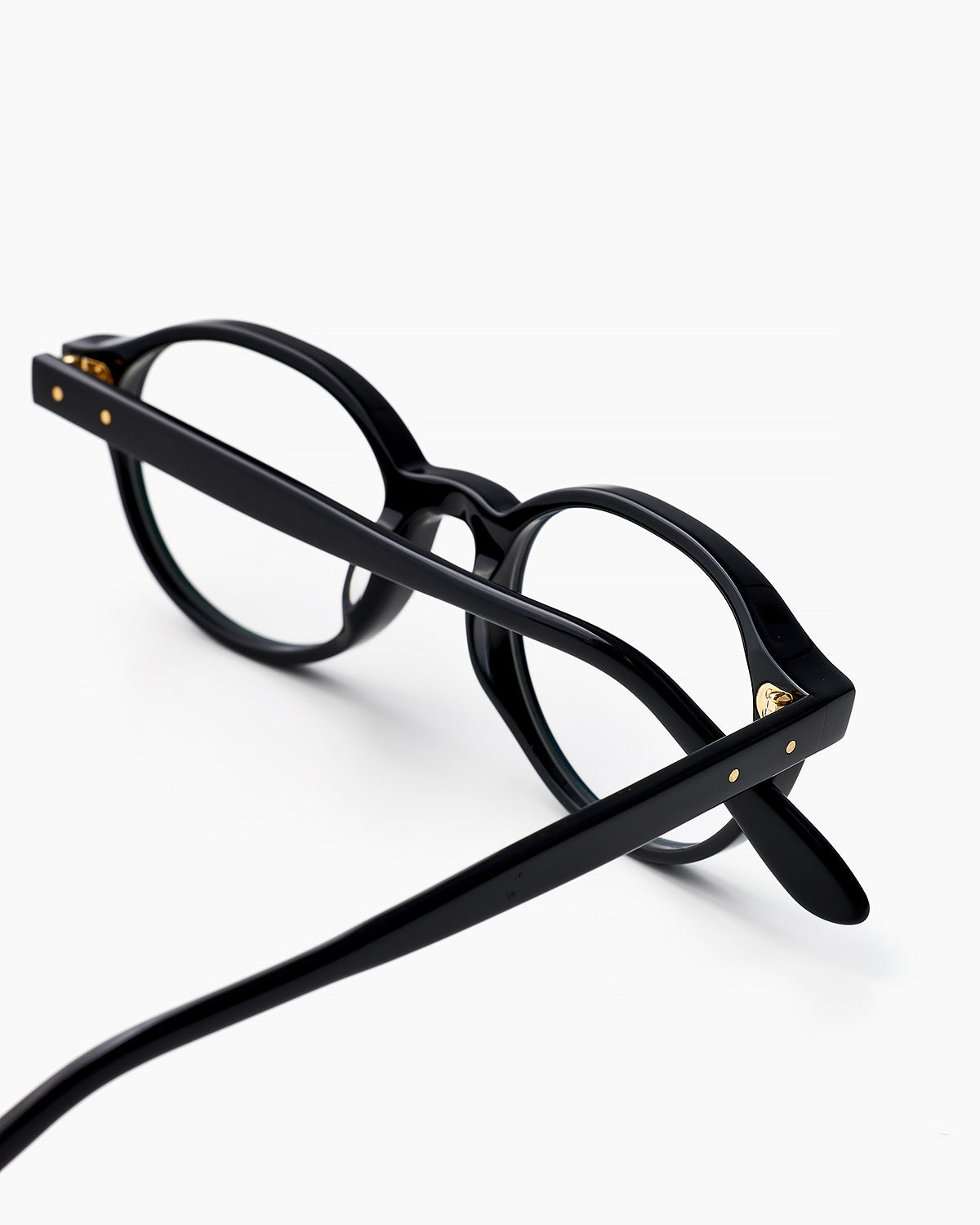 ME & JOE Bowie black optical glasses – angled view