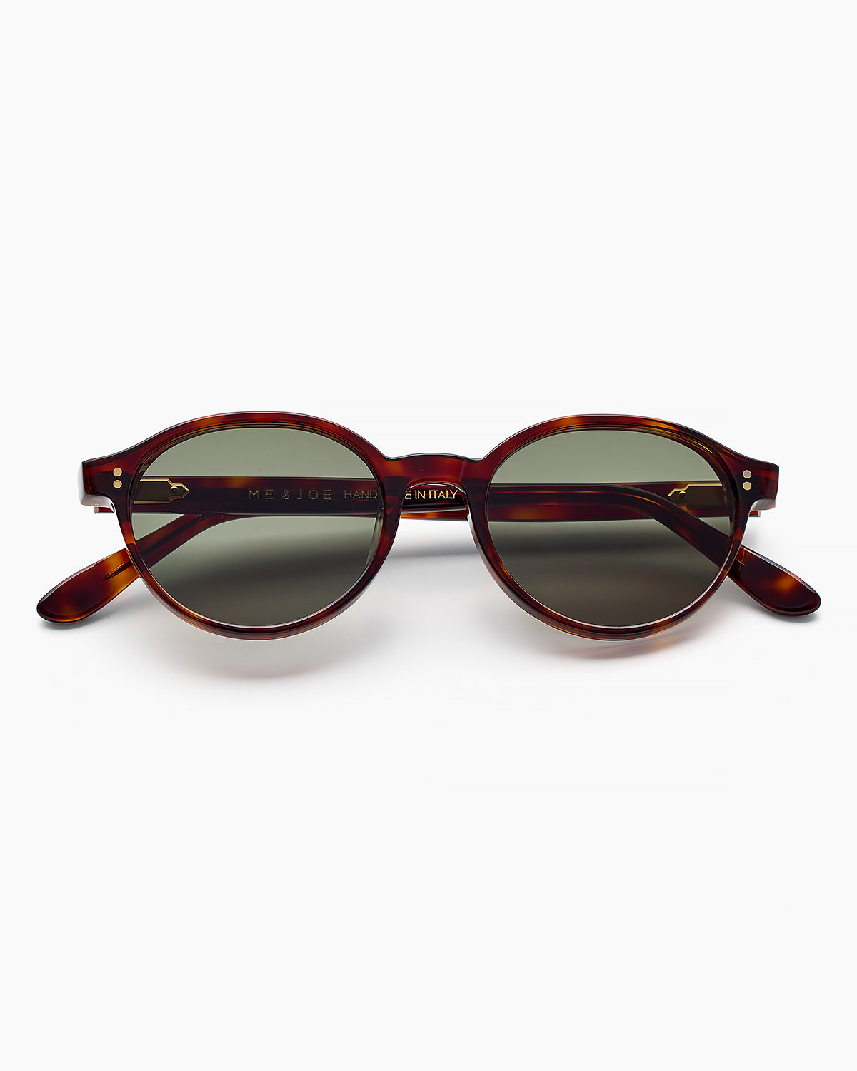 ME & JOE Bowie tortoise sunglasses – front view