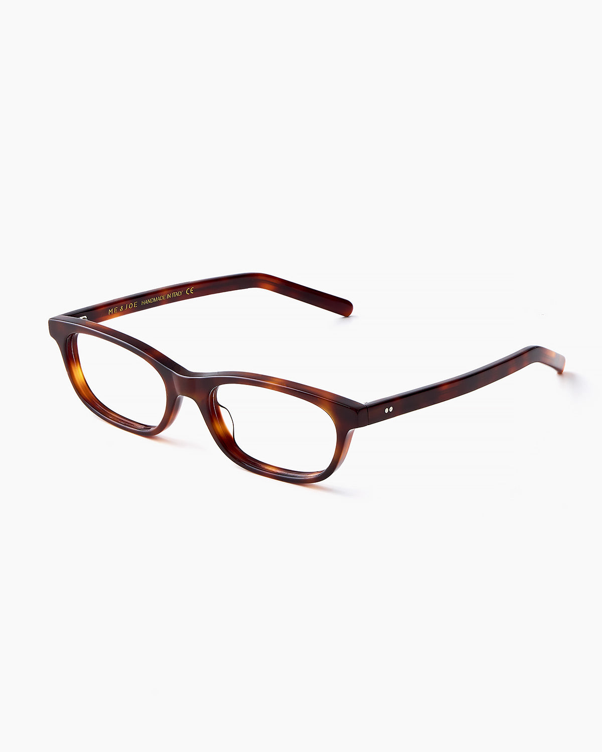ME & JOE Darya tortoise optical glasses – three-quarter view