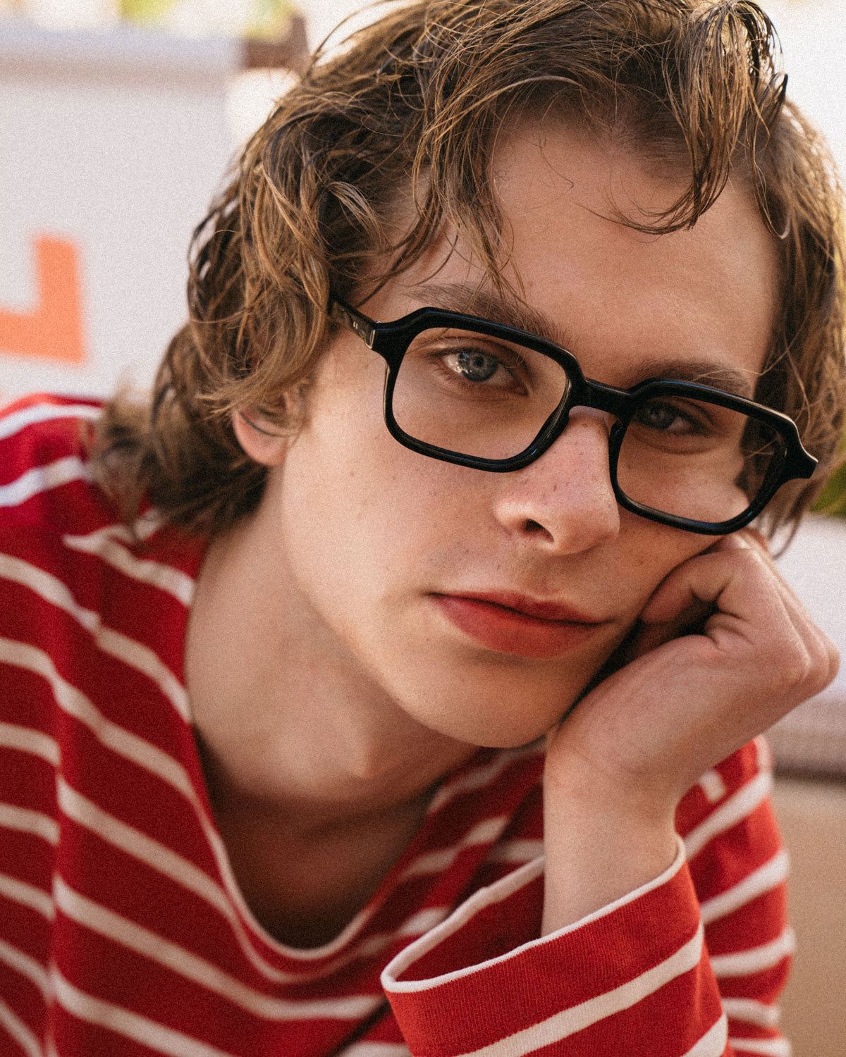ME & JOE Duke black optical glasses – front view