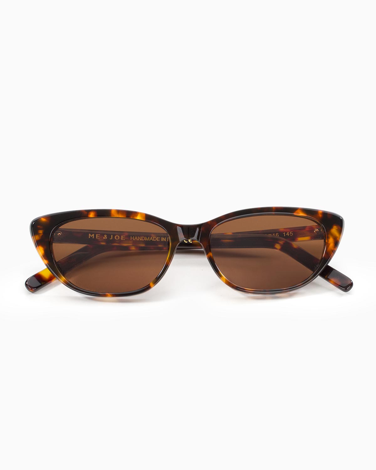 ME & JOE Emily spiced tortoise sunglasses – front view