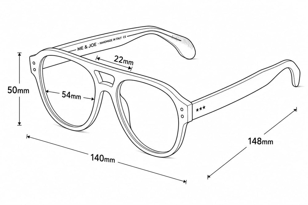 EZRA WITH CUSTOM MADE LENSES