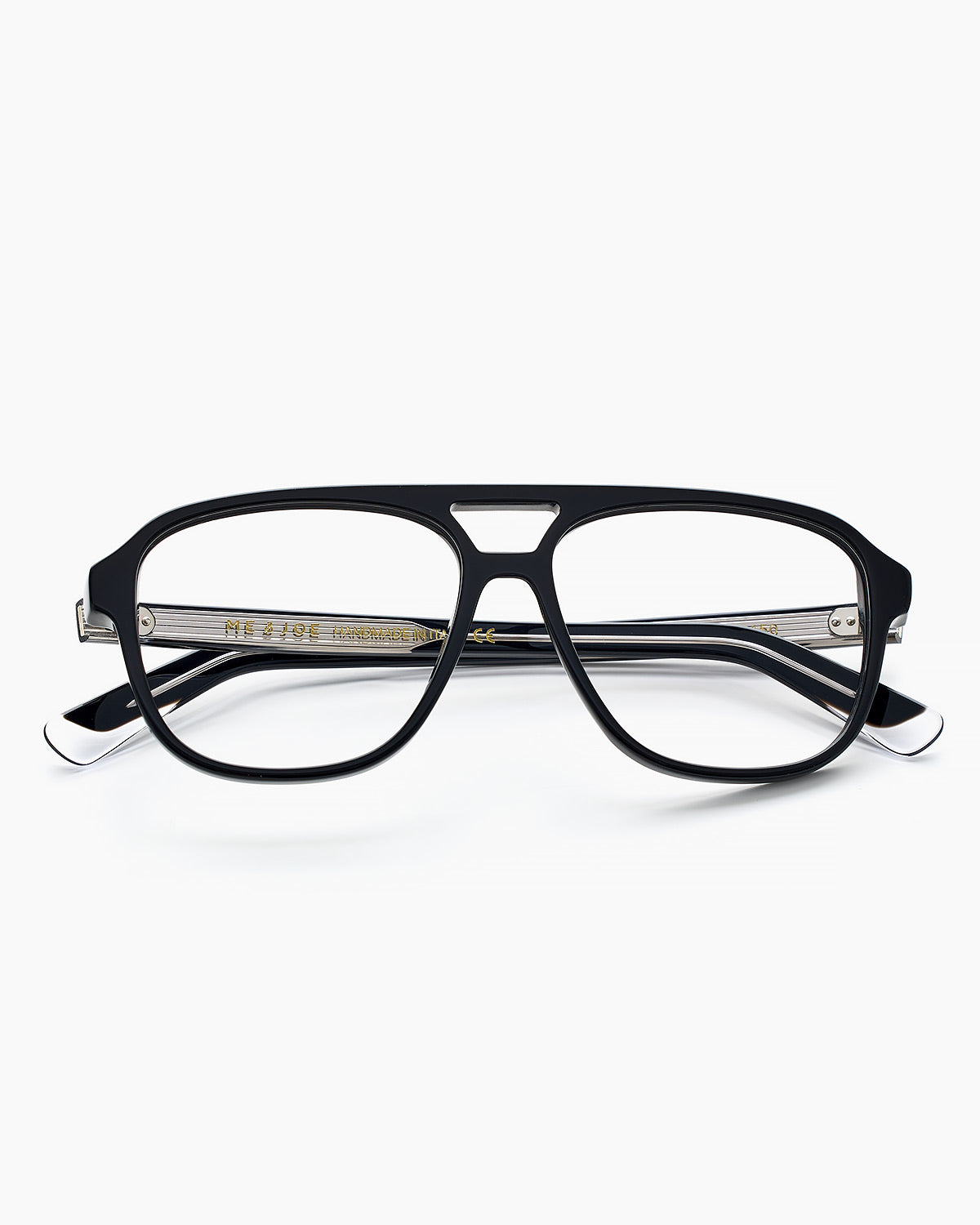 ME & JOE Hector black optical glasses – front view