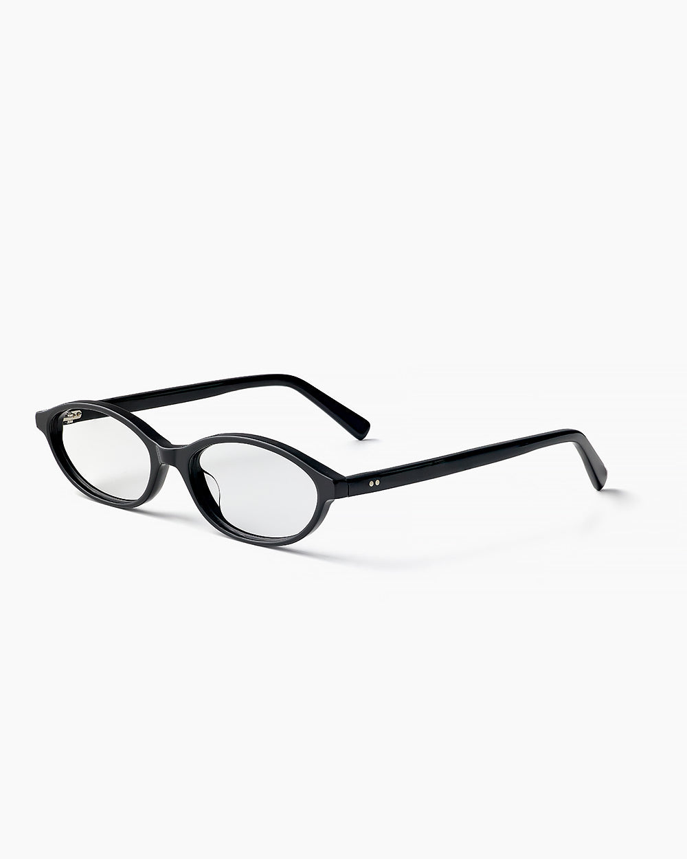 ME & JOE Ines black optical glasses – three-quarter view
