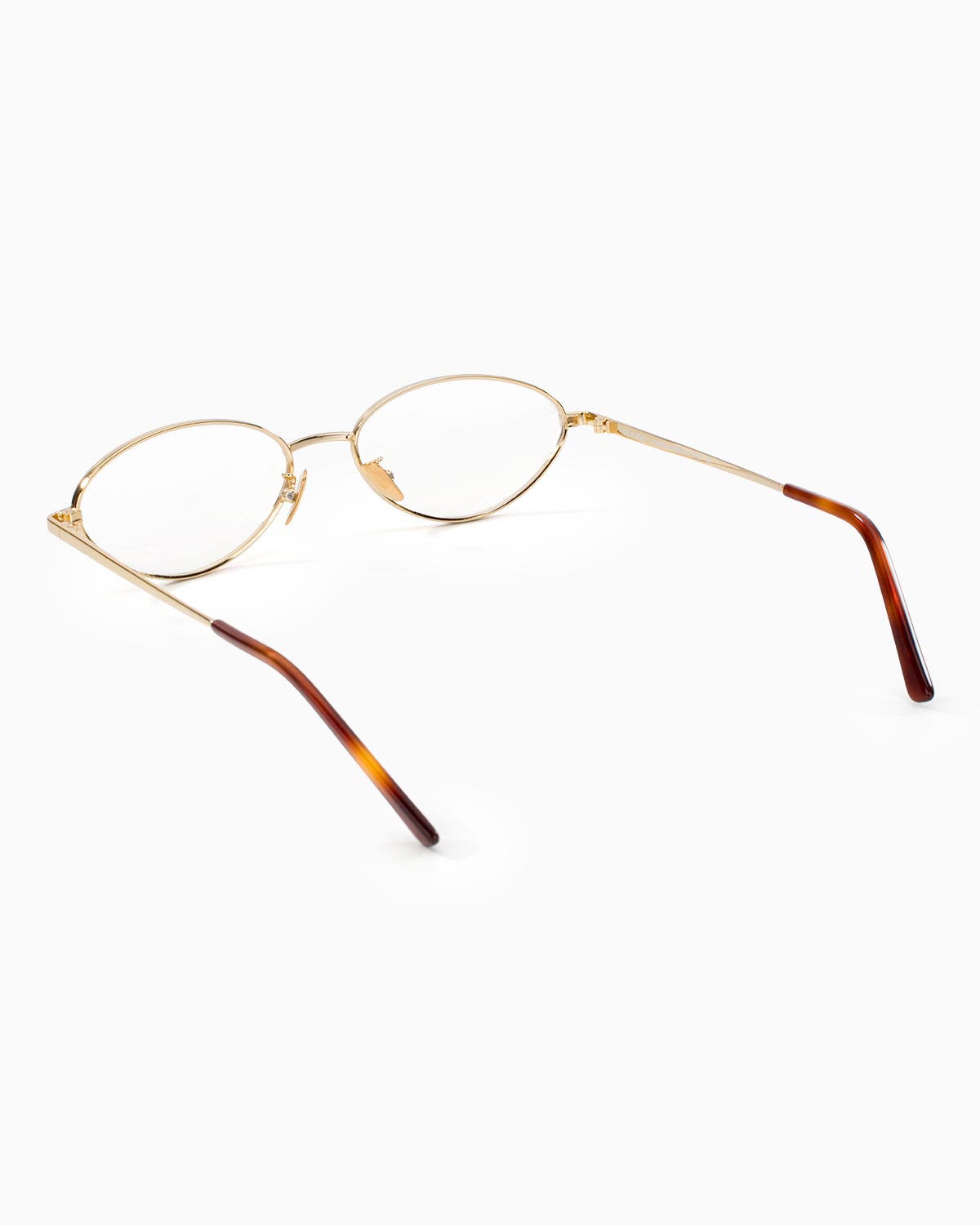 ME & JOE Lima gold optical glasses – three-quarter view
