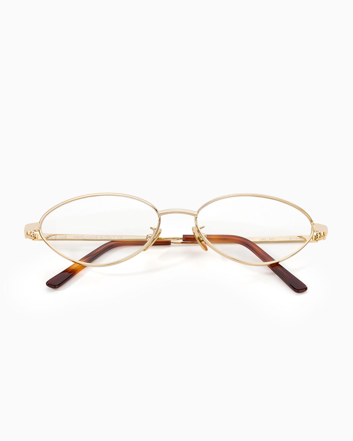 ME & JOE Lima gold optical glasses – front view