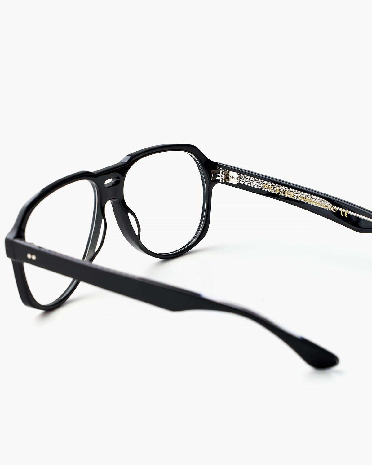 ME & JOE Maverick black optical glasses – detail view
