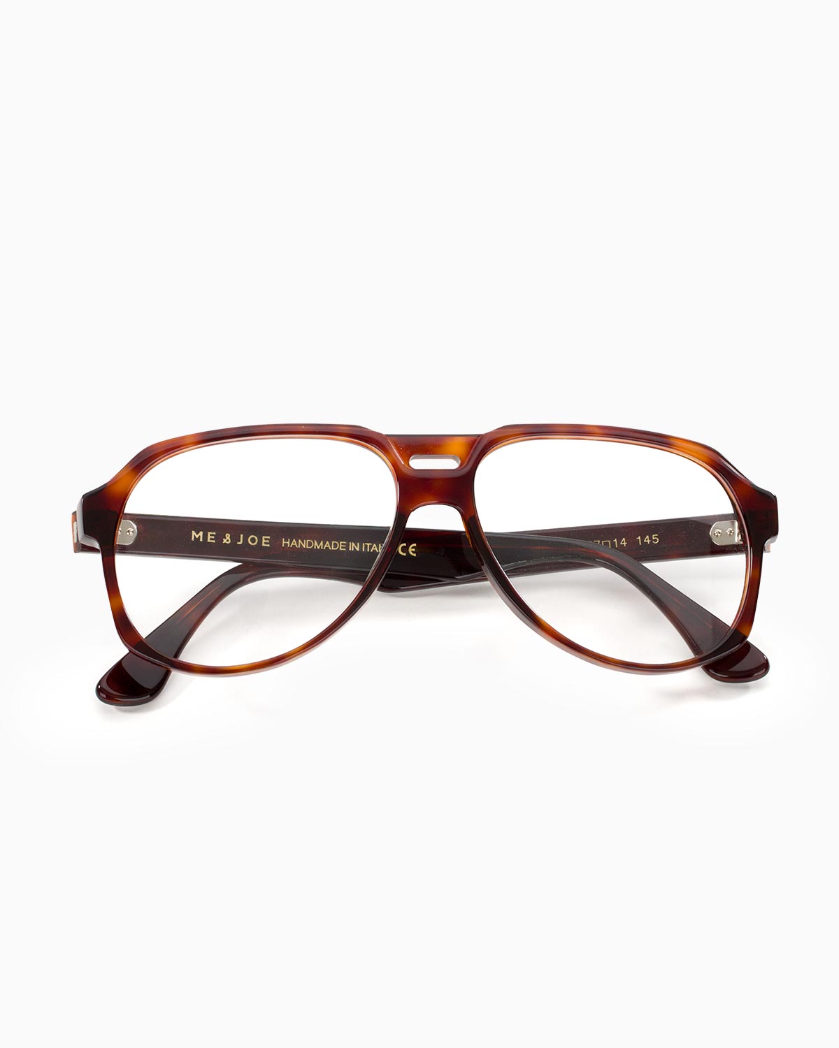 ME & JOE Maverick tortoise optical glasses – front view