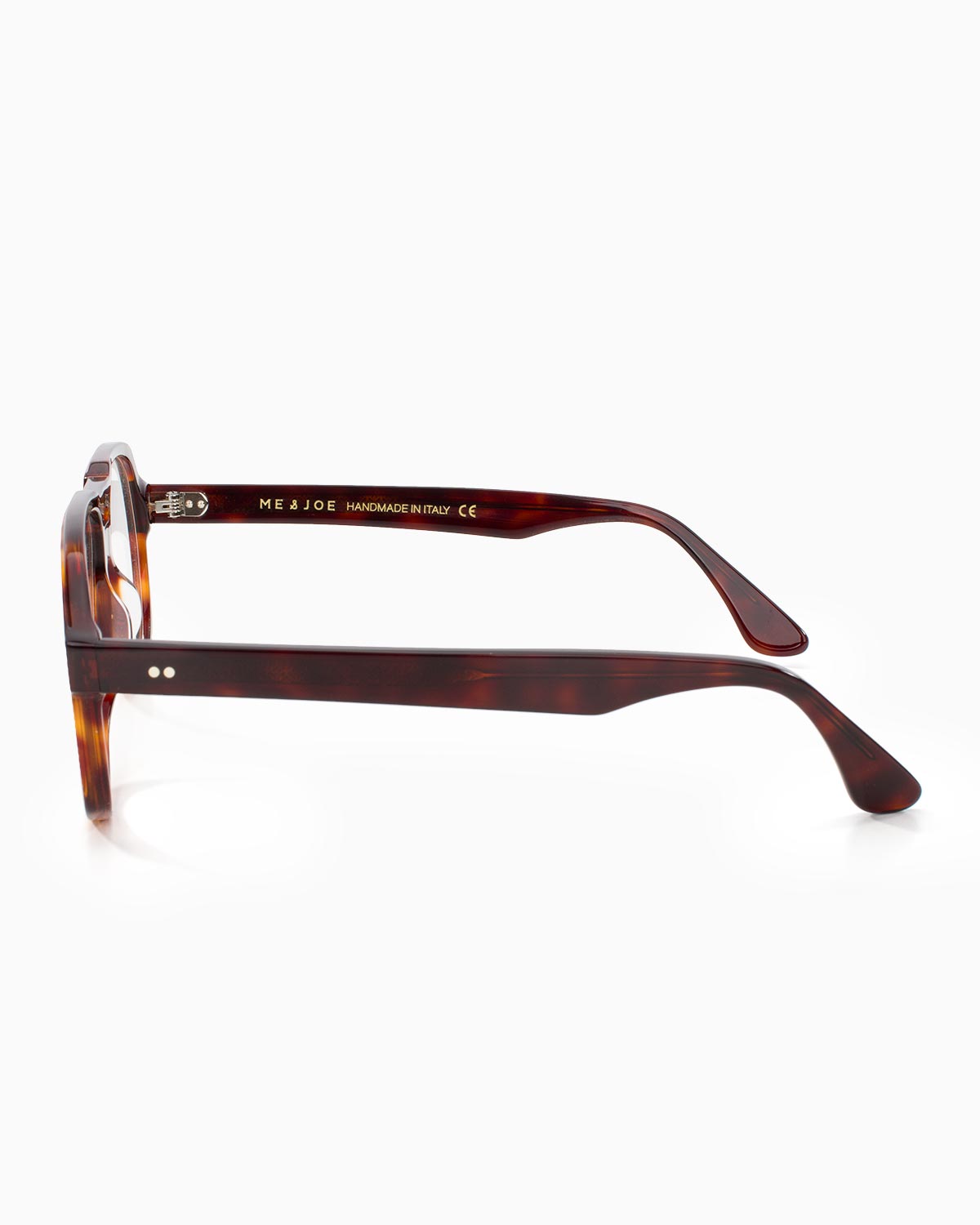 ME & JOE Maverick tortoise optical glasses – side view