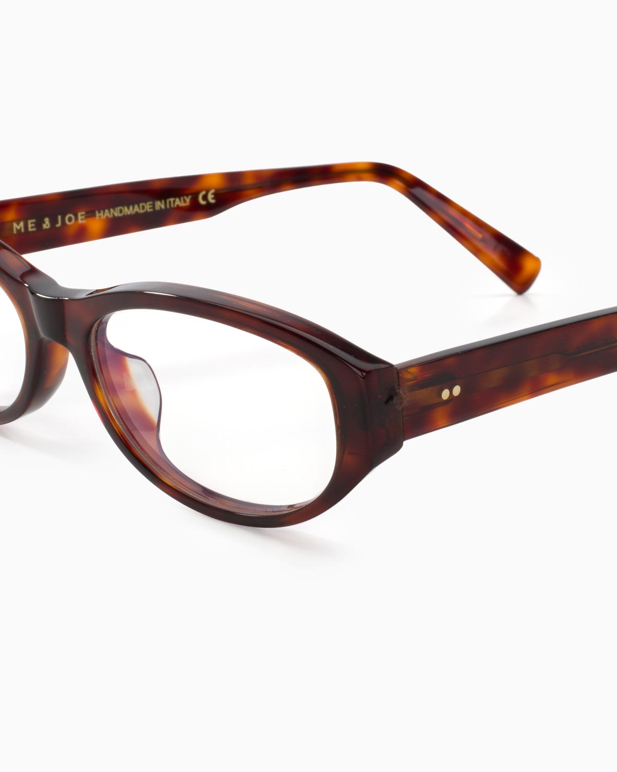 ME & JOE Muse cherry tortoise optical glasses – frame detail
