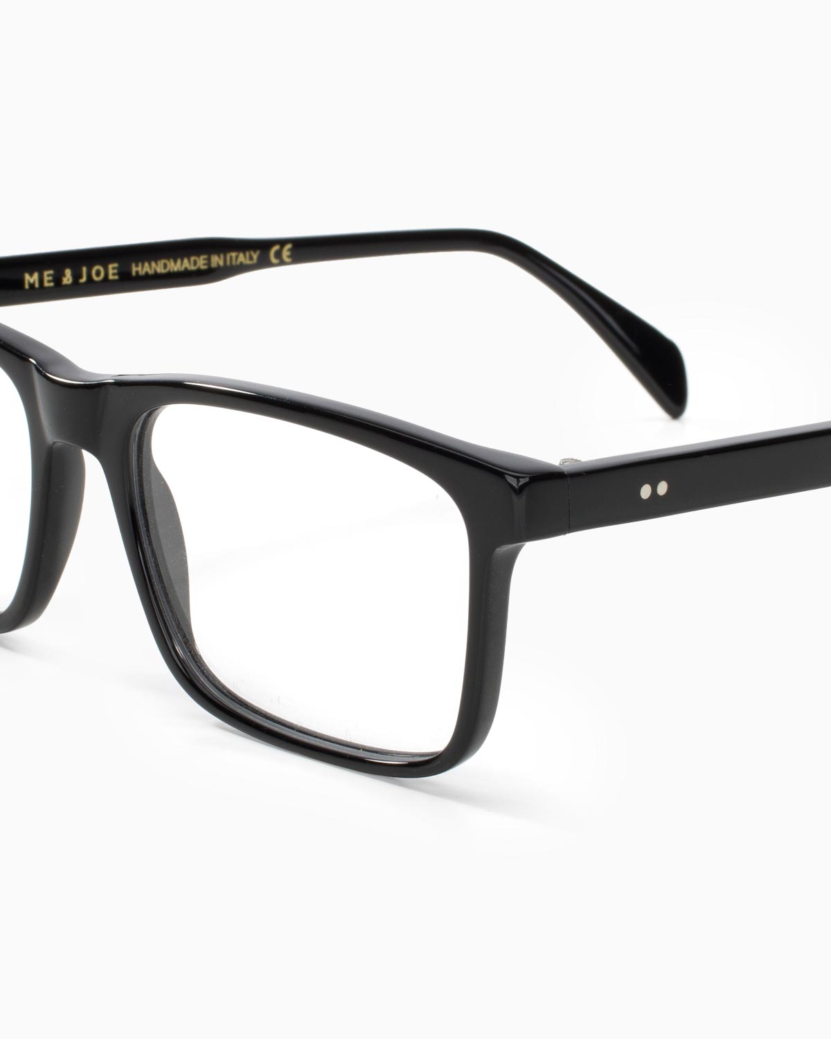 ME & JOE Nero black optical glasses -frame detail