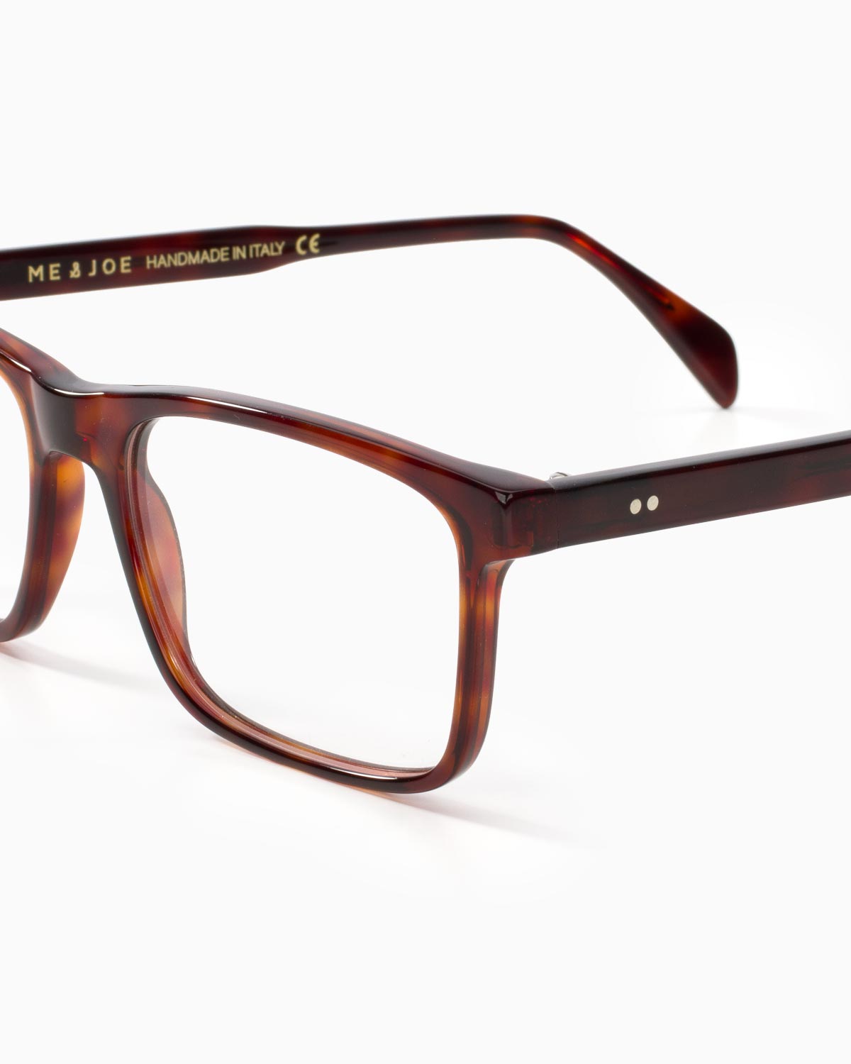 ME & JOE Nero tortoise optical glasses -frame detail