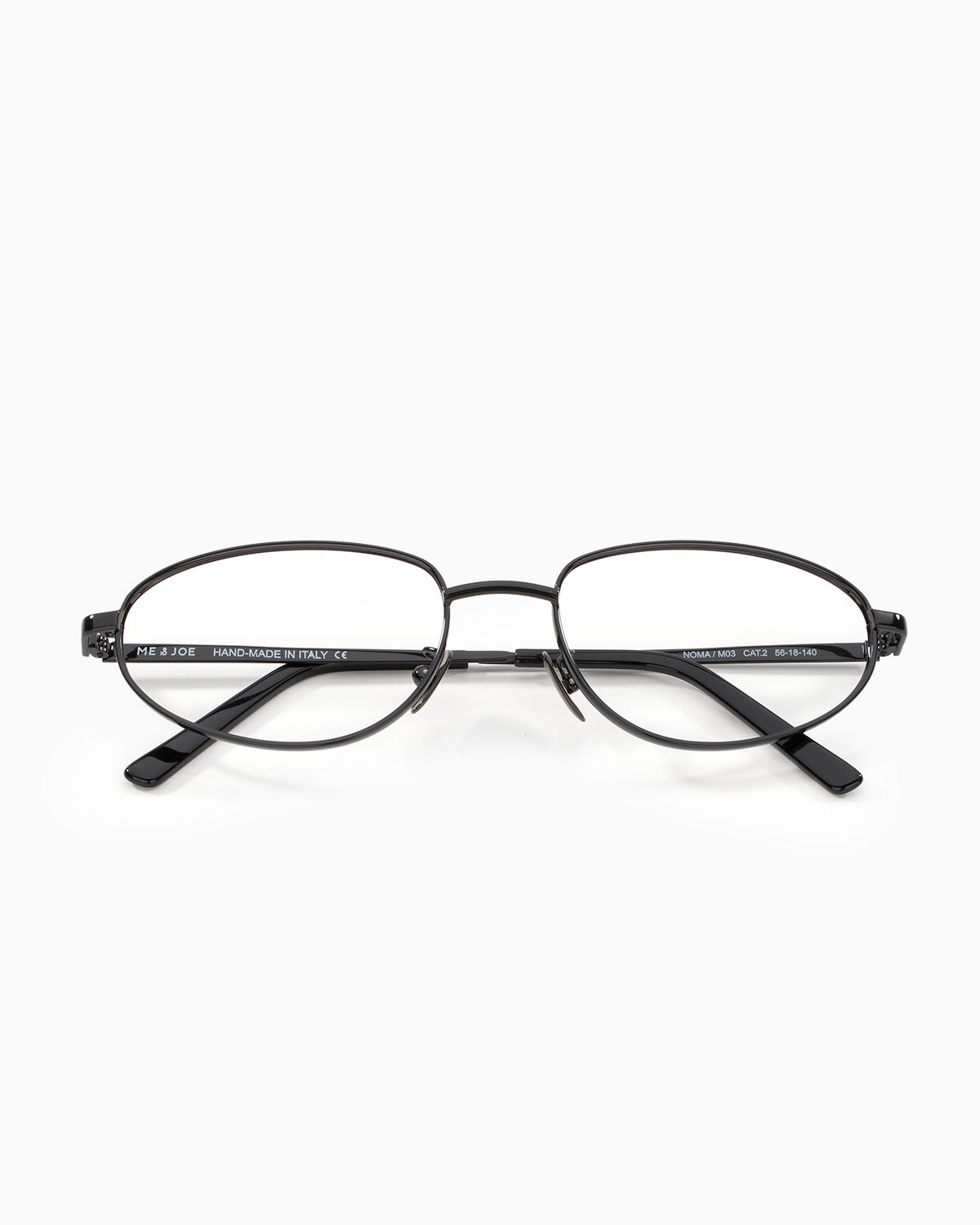 ME & JOE Noma Black optical glasses – front view