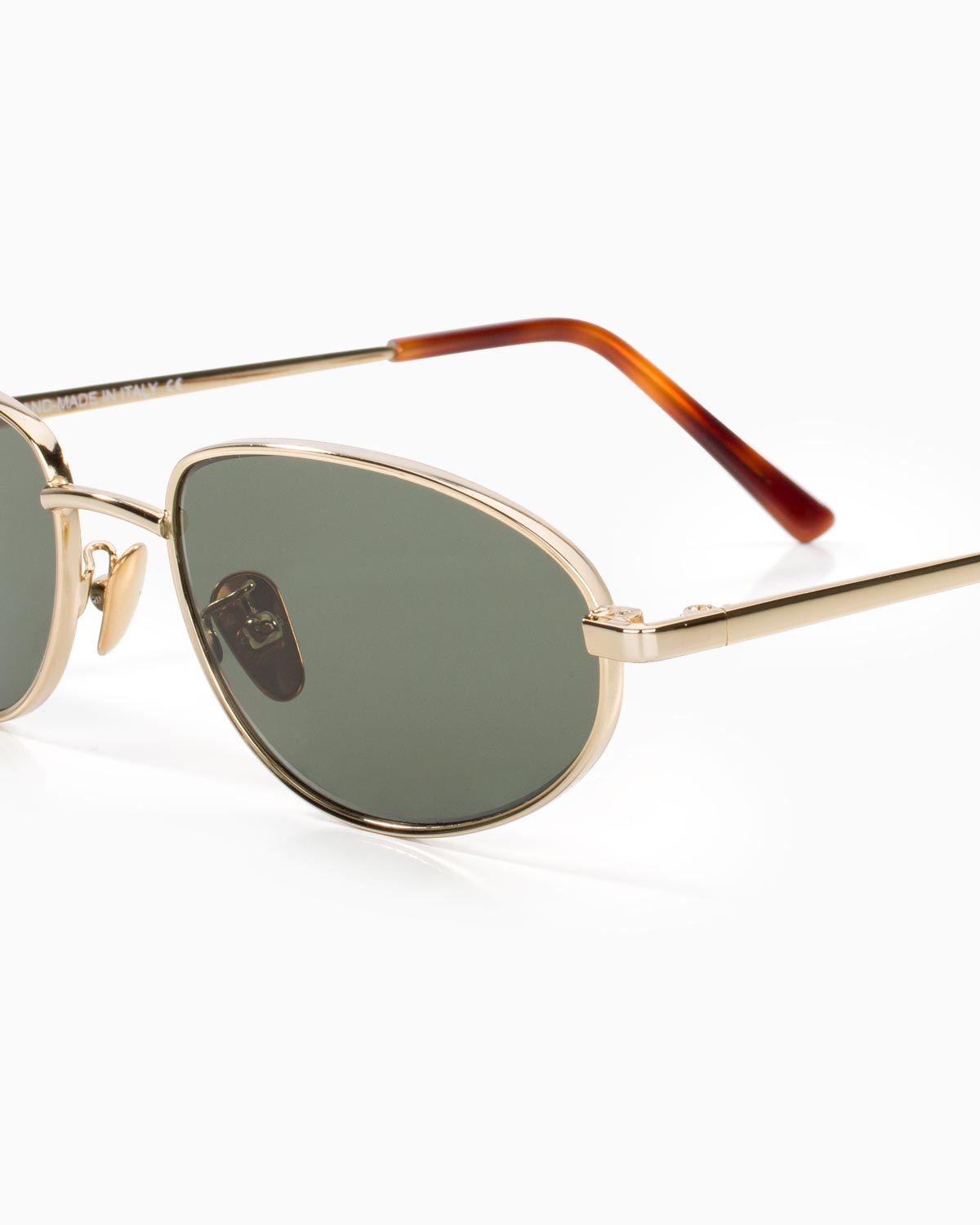 ME & JOE Noma gold sunglasses – frame detail