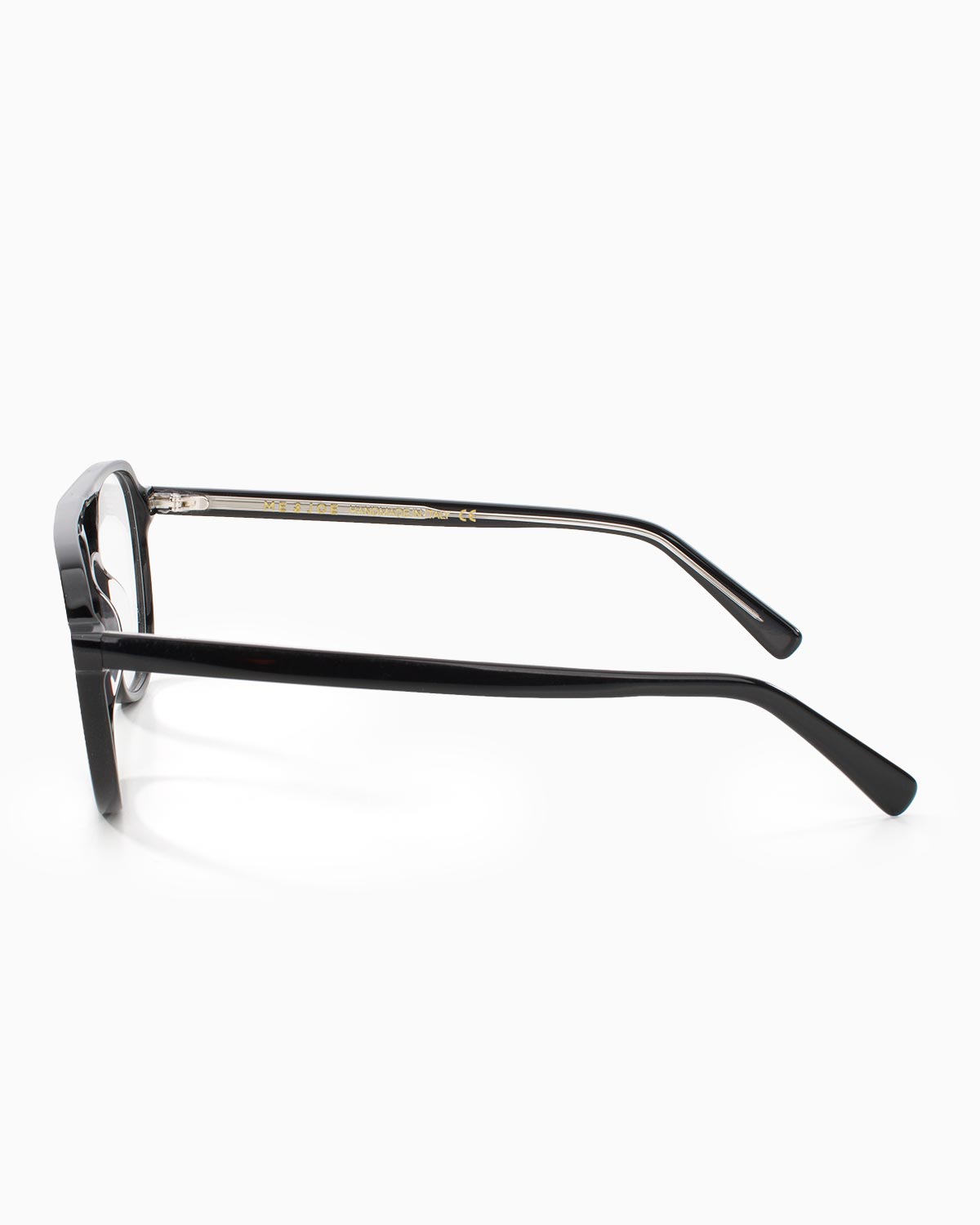 ME & JOE Rene black optical glasses–side view