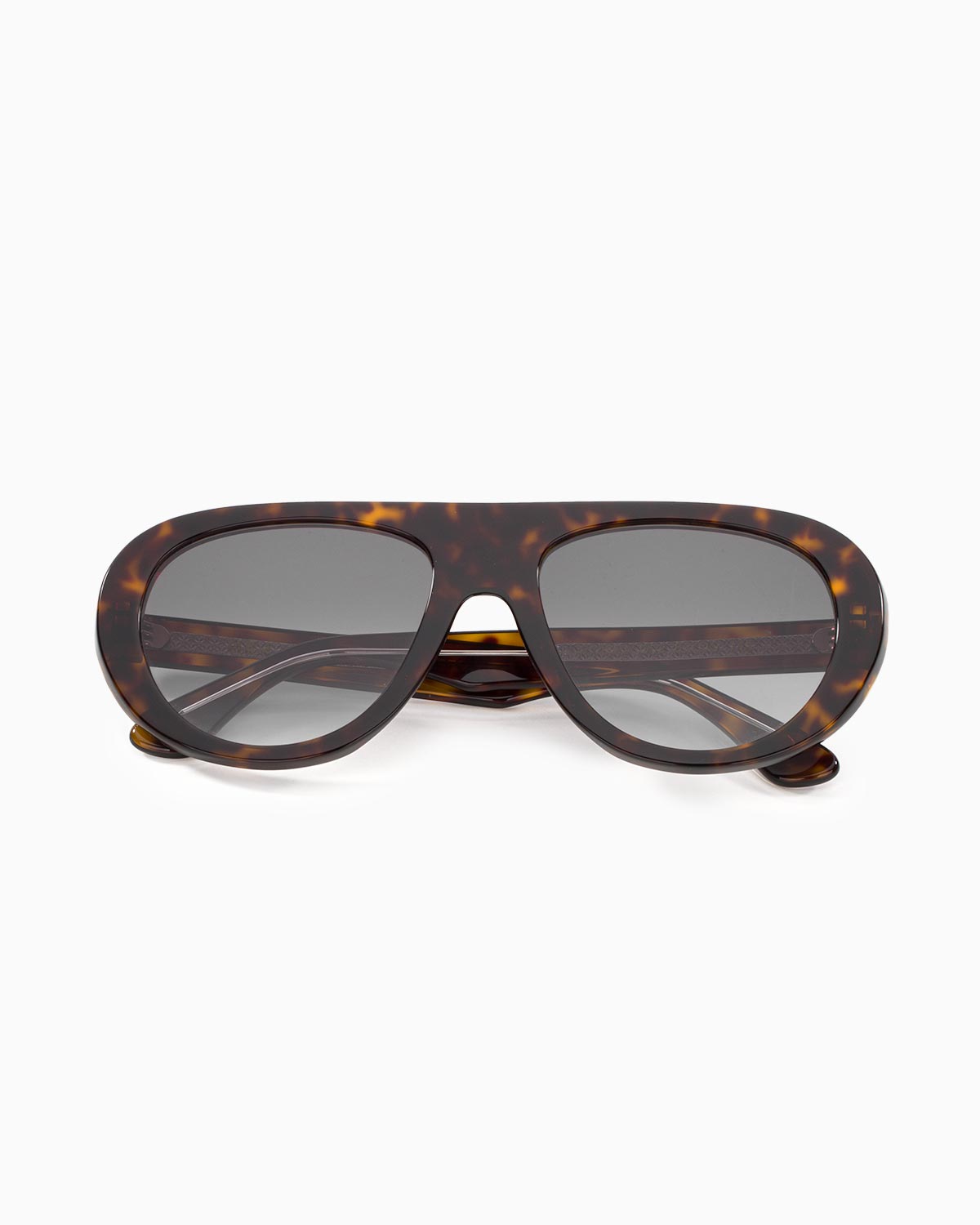 ME & JOE Riviera Tortoise sunglasses with grey gradient lenses – front view