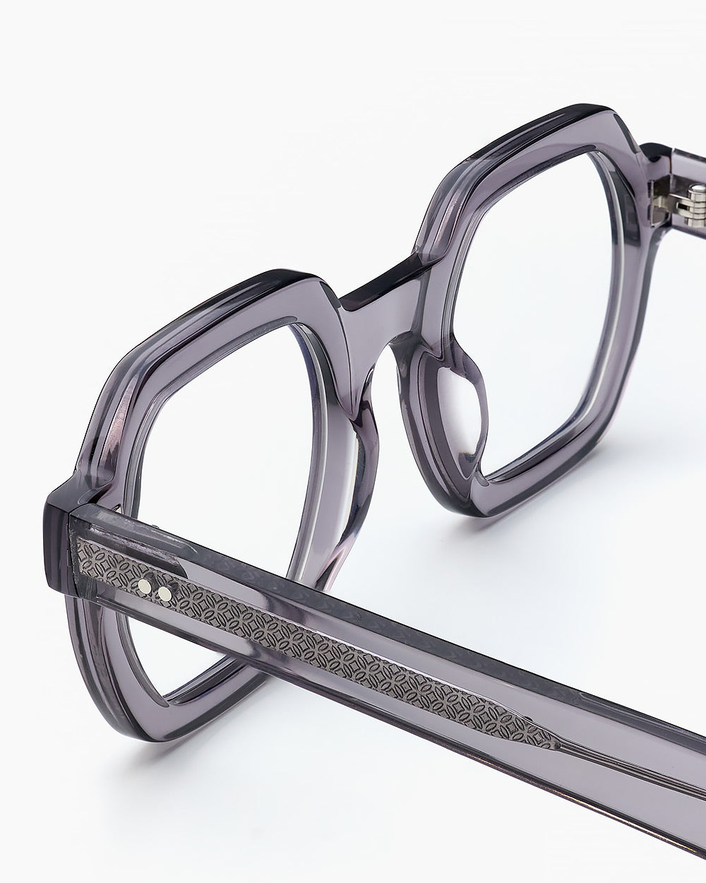 ME & JOE Sandro grey optical glasses – angled view