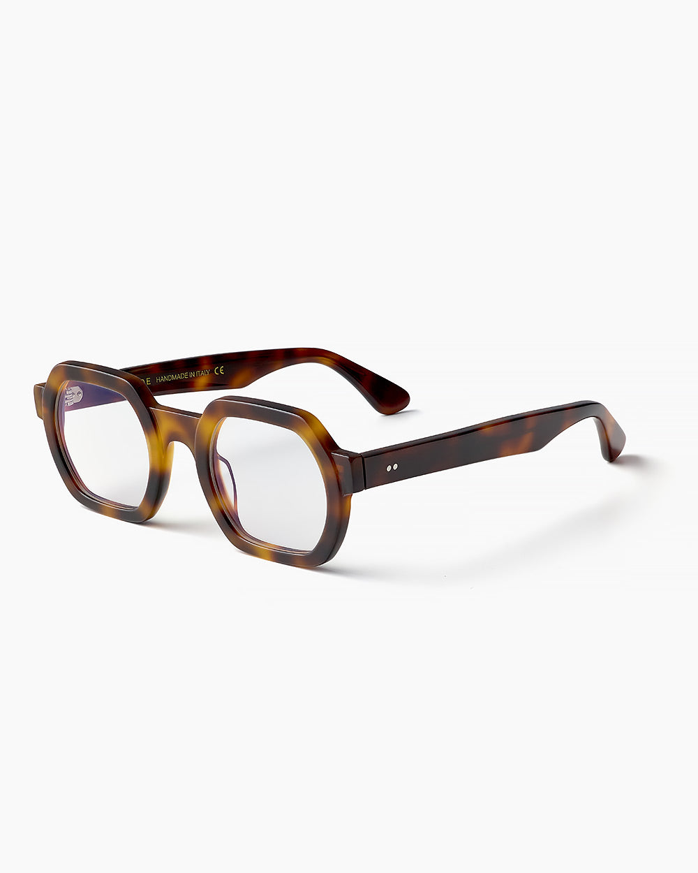 ME & JOE Sandro tortoise optical glasses – three-quarter view