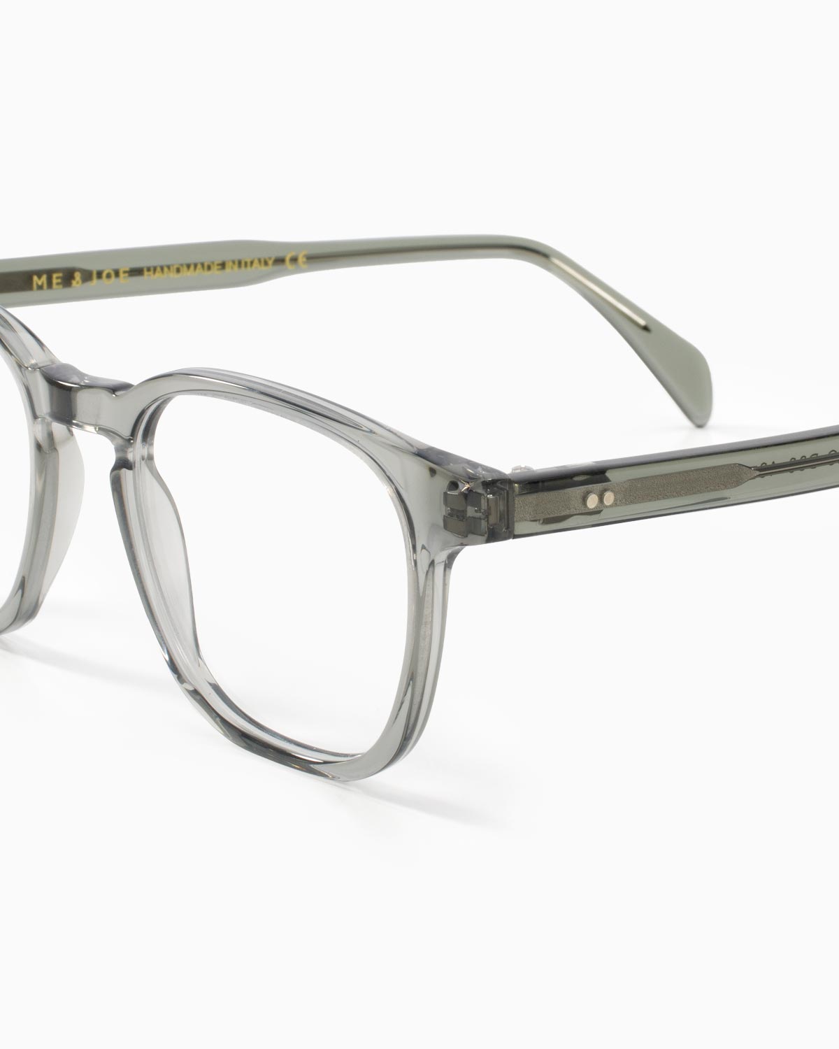 ME & JOE Savio pistachio green optical glasses -frame detail