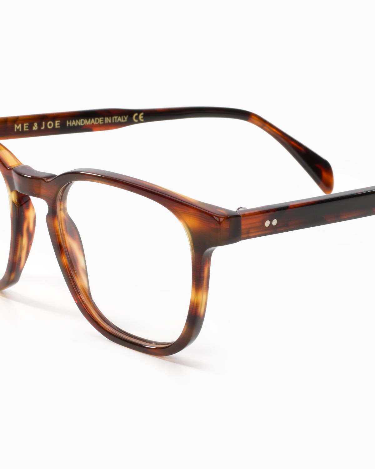 ME & JOE Savio tortoise optical glasses -frame detail