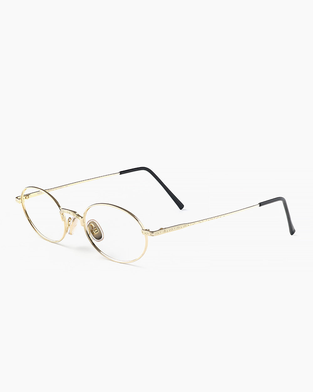 ME & JOE Soma gold optical glasses – three-quarter view