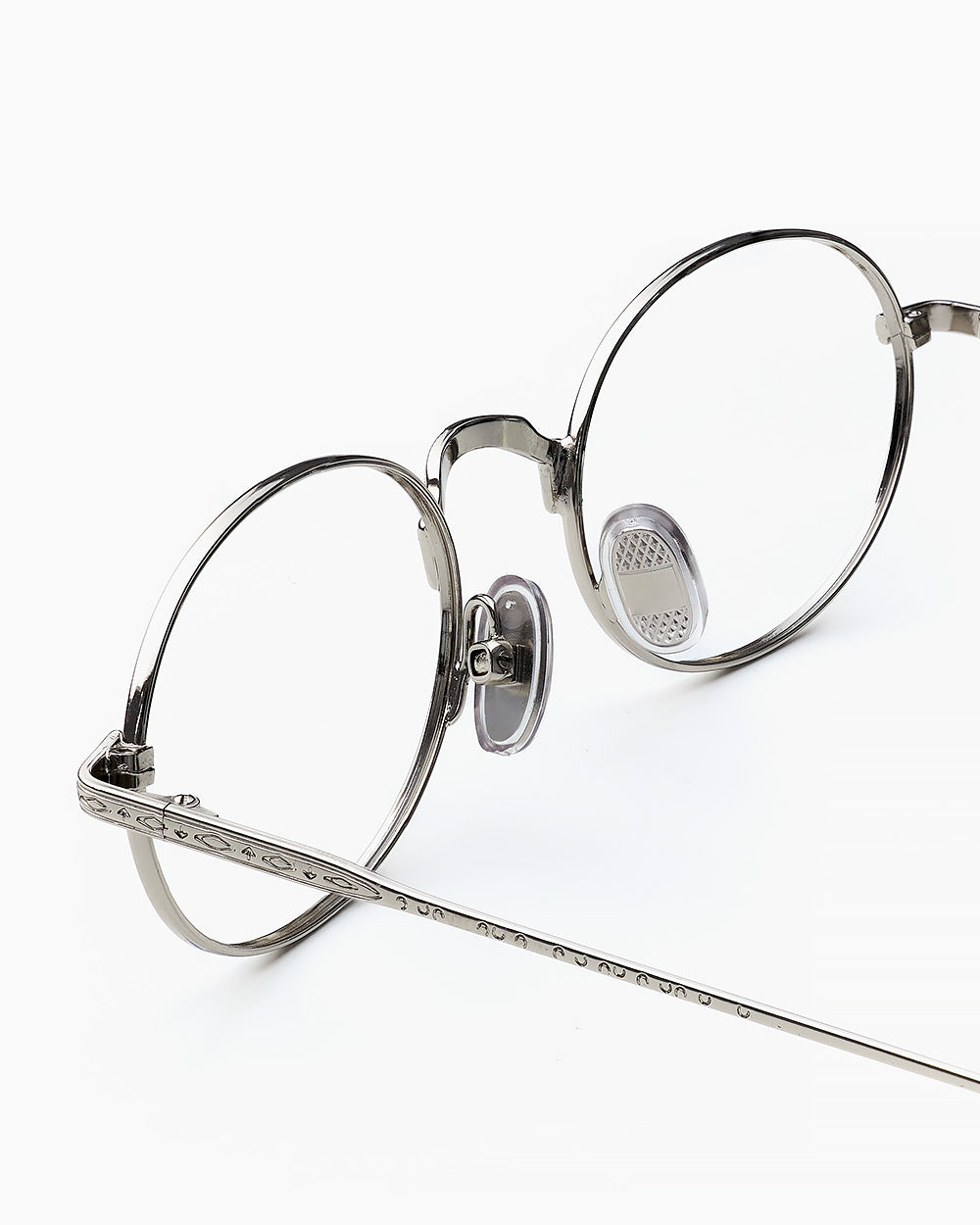 ME & JOE Soma silver optical glasses – angled view