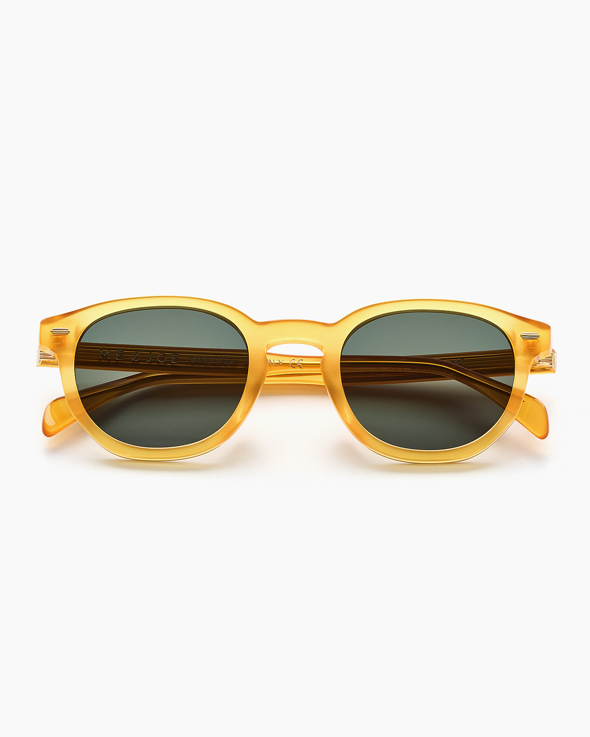 ME & JOE Vincent honey sunglasses – front view