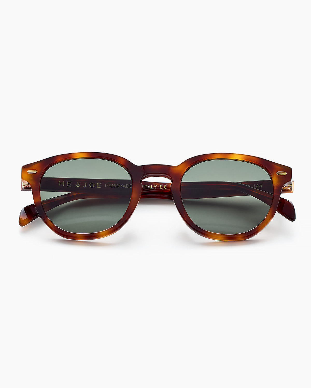 ME & JOE Vincent tortoise sunglasses – front view